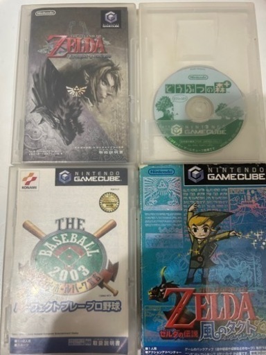 ゼルダの伝説 トワイライトプリンセス 風のタクト 他 4点セット