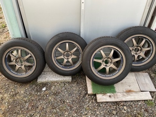 受付一時停止　値下げ　　アルミホイール付き185\65R15