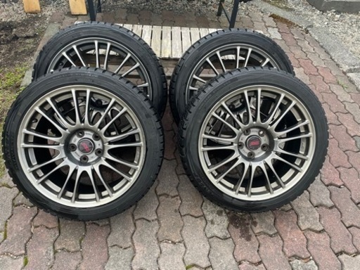 【最終値下げ】スバル WRX STI GVB  GRB オプションBBSホイール　鍛造