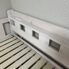 ロフトベッド　棚　ハシゴつきの画像