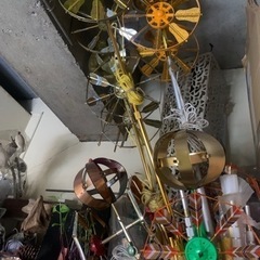 鯉のぼり　矢車付きポールの画像