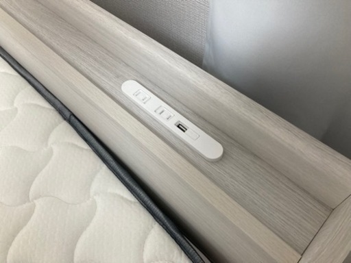 シングルベッド マットレス付き