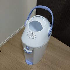 【差し上げます】ピジョン　らくらくおむつポットン　オムツ　ゴミ箱の画像