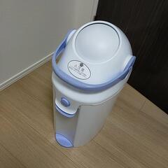 【差し上げます】ピジョン　らくらくおむつポットン　オムツ　ゴミ箱の画像