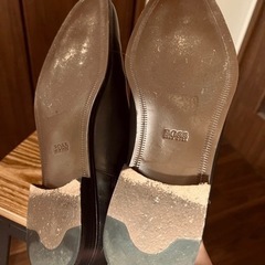 BOSS メンズブーツ・子牛皮100%の画像