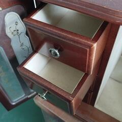 ジュエリーケース アンティーク 小物入れの画像