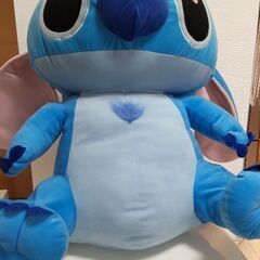 スティッチの大きなぬいぐるみ