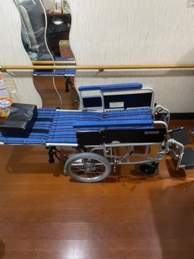 【美品】カワムラサイクル　リクライニング車いす　車椅子
