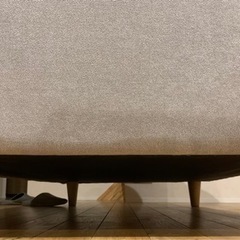 ベルメゾンのソファ（まだまだ綺麗で破れなしです）5/5に値引きしました。5000円→3000円→1500円の画像