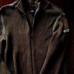 カルバン・クライン コットンニット :ブラウン M