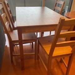 IKEA ダイニングセット　差し上げます(取りに来て下さる方に)
