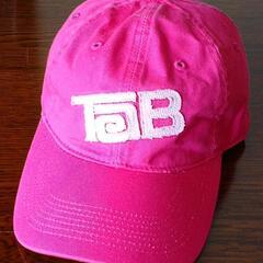 TaB ロゴ入りキャップ ピンク