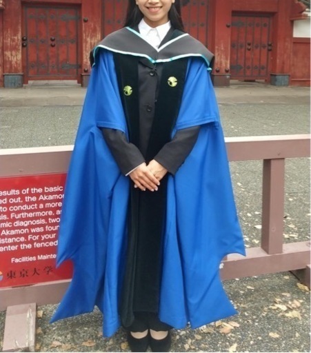 東京大学　修士　アカデミックガウン　Sサイズ