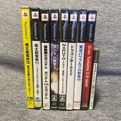 PlayStation2ソフト×8 PlayStationソフト×1
