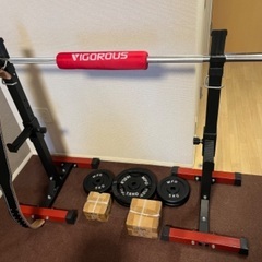 バーベルスタンド、バーベルセット