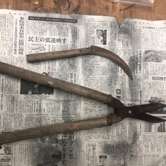 【終了】剪定鋏と草刈り鎌