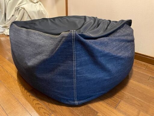 MUJI 無印良品 体にフィットするソファ・綿デニムネイビー・セット（さいたま市内配送込み、別途、もう１セットあります）