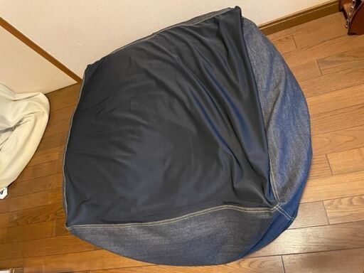 MUJI 無印良品 体にフィットするソファ・綿デニムネイビー・セット（さいたま市内配送込み、別途、もう１セットあります）