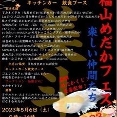 めだかフェス　メダカ販売　めだかオークション　メダカくじ　イベント