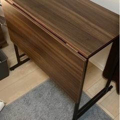 【済】折りたたみ式ダイニングテーブル
