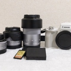Canon EOS Kiss M2 本体と付属品 Canon EOS Kiss M2 ミラーレス一眼カメラ キヤノン+ ダブルズーム