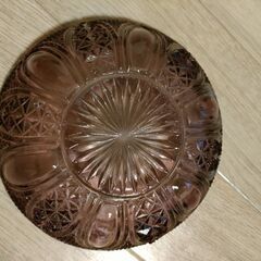 レトロ カットガラス パープルの画像