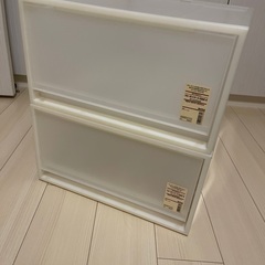 無印良品　衣装ケースの画像