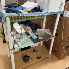 3段プラスチック　ラック　800円
