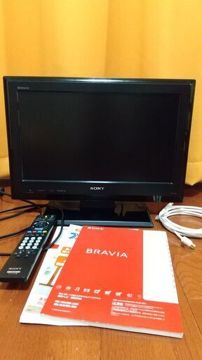 2009年製 SONY ソニー 19型 地デジ/BS/CS 液晶テレビ BRAVIA ブラビア KDL-19J5