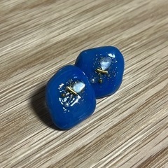 ハンドメイドピアス3セットの画像
