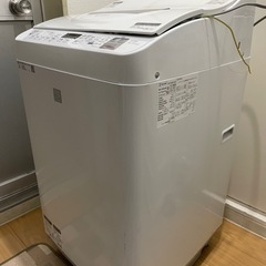 乾燥機能付き SHARP シャープ 洗濯機 ES-T5E5-KW  2018年製5.5㎏縦型洗濯乾燥機