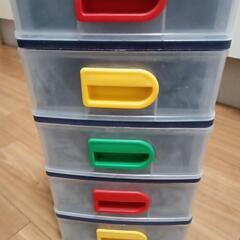 小物ケース５段の画像