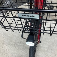 ※ほぼ新品※Panasonic電動アシスト付き自転車・電動シティーサイクルの画像