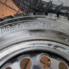 トヨタアクア純正 15インチ ホイール、タイヤ(175/65R15)セットの画像