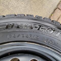 トヨタアクア純正 15インチ ホイール、タイヤ(175/65R15)セットの画像