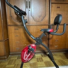 アルインコ　フィットネスバイク　商談中の画像