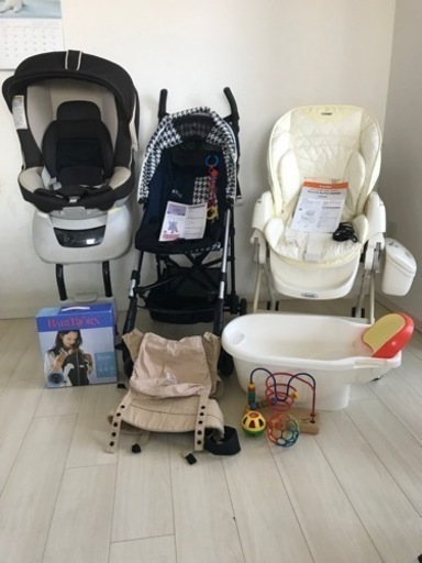 【商談中】出産準備セット　まとめ売り　ハイロー、ベビーカー、チャイルドシート等