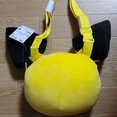 ポケモン　ピチュー　肩掛けぬいぐるみバッグの画像