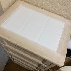 木製　5段ラック(天板つき)の画像