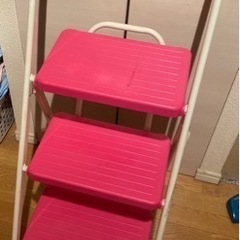 (※汚れ有り)折りたたみ式　脚立