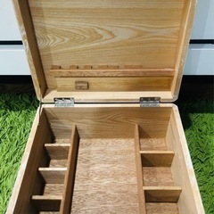 美品アンティーク木製救急箱♪の画像