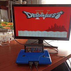 初代ファミコンのコピー品とドラゴンクエスト2.3.4の画像