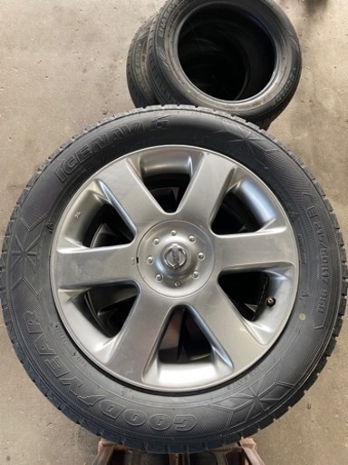 エルグランド純正ホイール、タイヤ❗️215/60R17