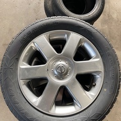 エルグランド純正ホイール、タイヤ❗️215/60R17