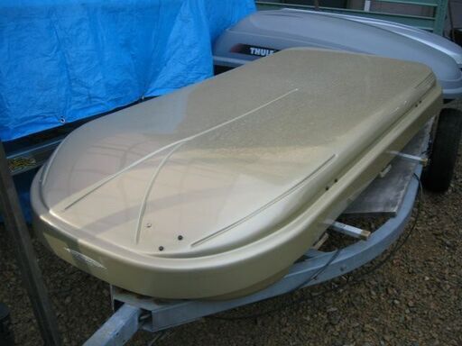 TERZO テルッツオ　ガラス系コーテング済み　ワイドルーフBOX　ゴールド　スキー　スノーボード　アウトドア　釣り　キャンプ