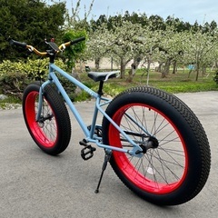 運動不足にファットバイク！の画像