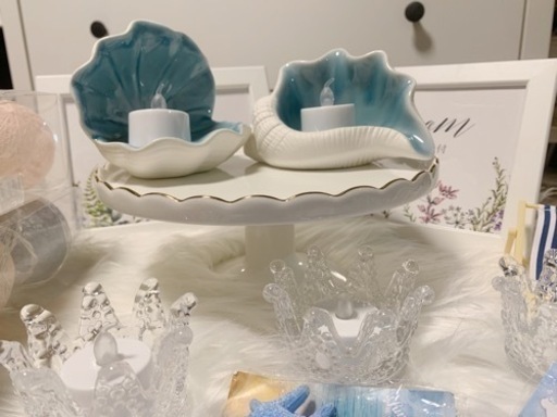 海テーマ結婚式ウエルカムスペース