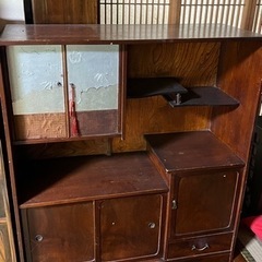 和箪笥 骨董2棹の画像