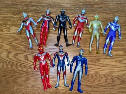 ウルトラマン+怪獣　レトロなソフビまとめ売り1983年製〜32点 ウルトラマン+怪獣 レトロなソフビまとめ売り1983年製〜32点
