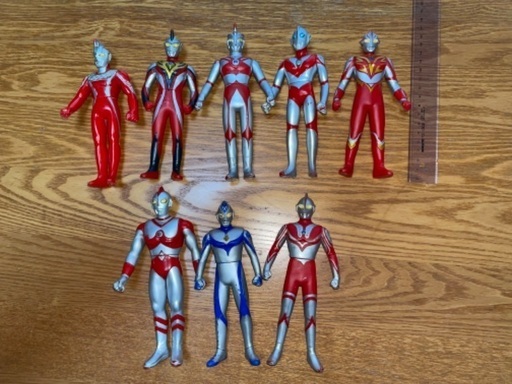 ウルトラマン+怪獣 ソフビまとめ売り32点 レトロ1983年製〜